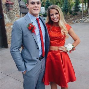 Dance dress - red sherri hill look alike